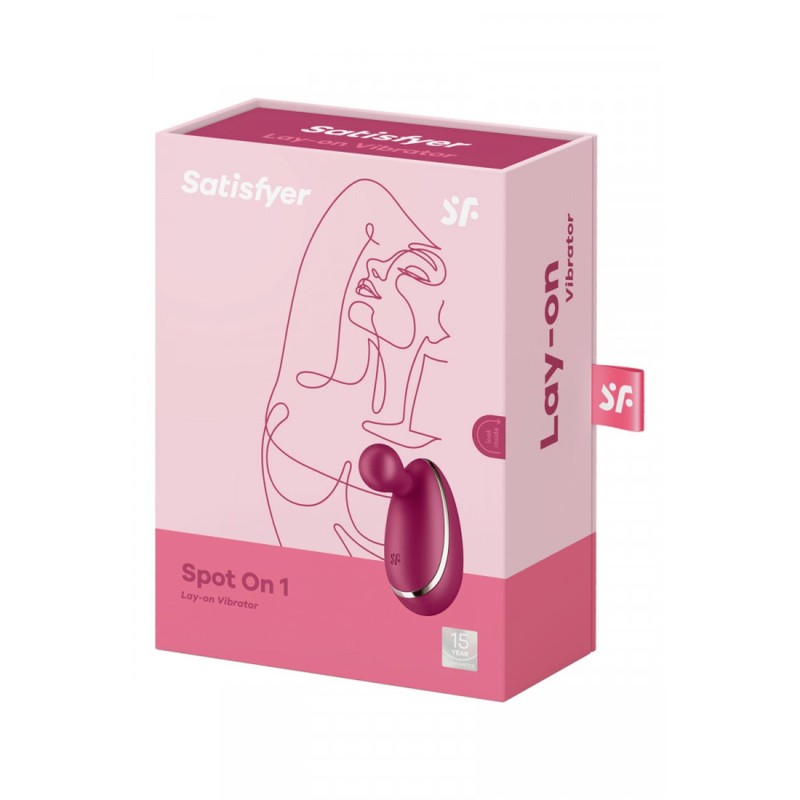 Masażer łechtaczki Satisfyer Spot On 1 berry